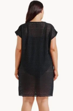 Mesh V Neck Kaftan|Capriosca Outlet