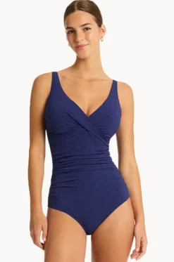 Messina Cross Front One Piece|Sea Level Hot