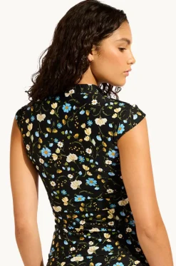 Modern Romance Cap Sleeve Suntop|Seafolly New