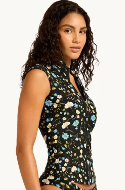 Modern Romance Cap Sleeve Suntop|Seafolly New