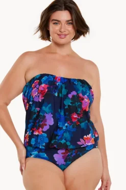 Montego Flounce Bandeau One Piece|Capriosca Outlet