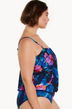 Montego Flounce Bandeau One Piece|Capriosca Outlet