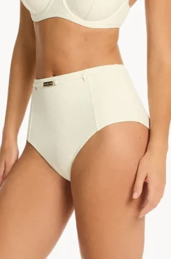 Nautique Panelled High Waist Pant|Sea Level Outlet