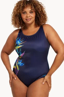 Neon Crystal Scoopback One Piece|Zoggs New