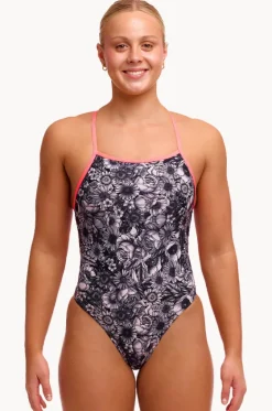 Nights Rose Tie Me Tight One Piece|Funkita