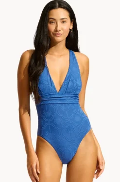 Oasis Cross Back One Piece|Seafolly Hot