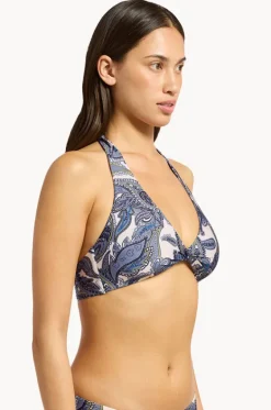 Oasis Paisley Twist Front Top|Jets Hot