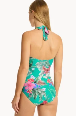 Pacifico Halter Bandeau One Piece|Sea Level Best