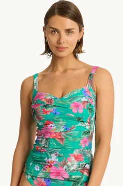 Pacifico Twist Front Tankini Separate|Sea Level New