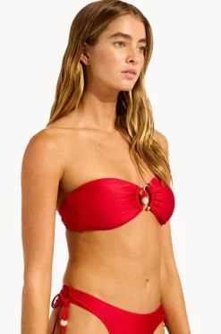 Palermo Ring Front Bandeau|Seafolly New