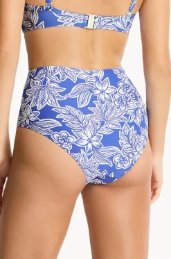 Palmera Gathered High Waist Pant|Sea Level Online