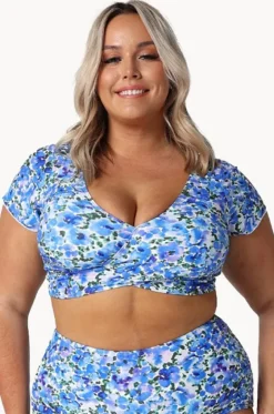 Pansy Frill Wrap Bra|Capriosca Sale