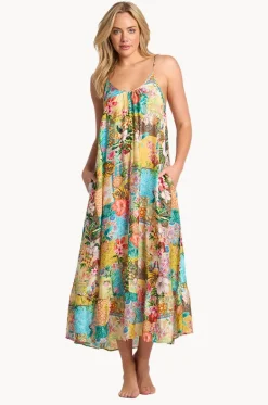 Papaya Scoop Maxi Dress|Sunseeker Best