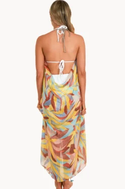 Paradise Found Maxi Halter Dress|Pool To Party Sale