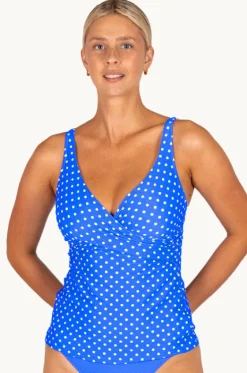 Parisian Summer D/E Cup Wrap Tankini Separate|Baku