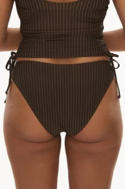 Pinstripe 90's Brief|Raq Apparel New
