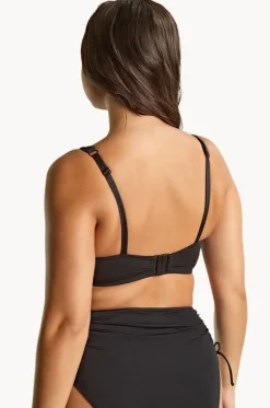 Plain Gina G Cup Square Neck Crop|Panache Outlet