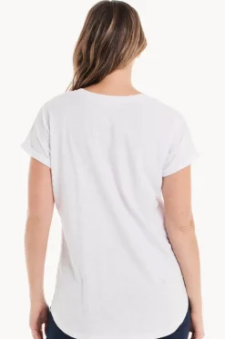 Plain Hailey Short Sleeve Tee|Betty Basics Hot