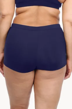 Plain High Waisted Boyleg|Base Swim Outlet