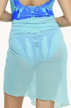 Plain Mesh Sarong|Togs Swimwear Online