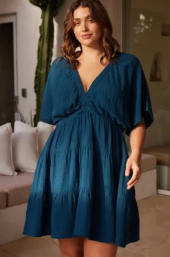 Plain Pachelbel Short Dress|Artesands Online