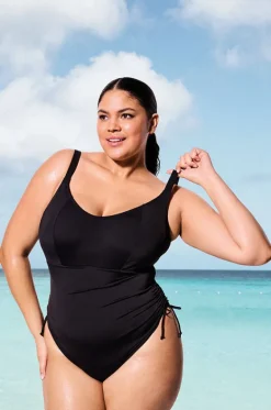 Plain Sailing G Cup Adjustable Side One Piece|Elomi Swimwear Clearance