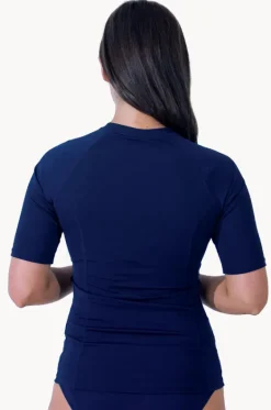 Plain Short Sleeve Suntop|Base Swim Sale