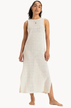 Playa Mood Crochet Dress|Roxy Outlet