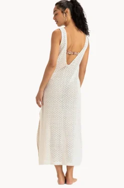 Playa Mood Crochet Dress|Roxy Outlet