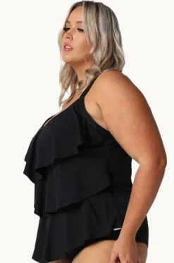 Pool Tiered Frill Tankini Separate|Capriosca Online