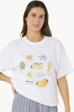 Poolside Heritage Tee|Rip Curl Online