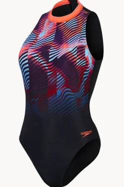 Printed Hydrasuit One Piece|Speedo New