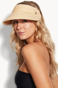 Raffia Visor|Seafolly New