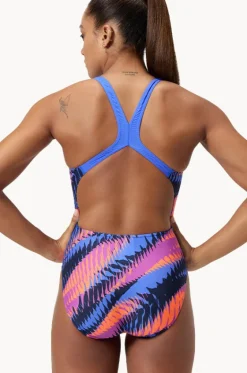 Razor Sharp Allover Digital Powerback One Piece|Speedo New