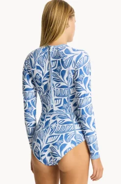 Reef Long Sleeve Sunsuit|Sea Level Best