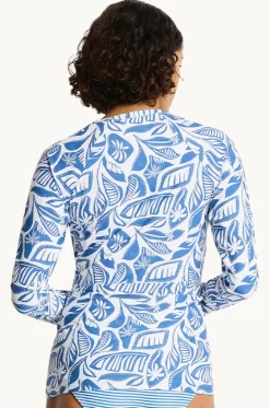 Reef Long Sleeve Suntop|Sea Level New