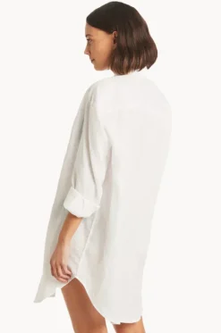Resort Linen Cover Up|Sea Level Discount