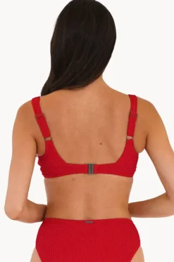 Retro Deco DD/E Cup Square Neck Bra|Moontide Clearance