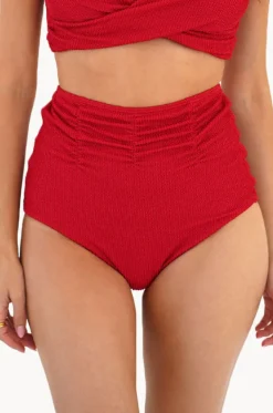 Retro Deco High Waist Gathered Pant|Moontide Online