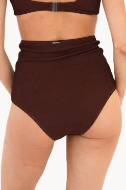 Retro Deco High Waist Gathered Pant|Moontide Best