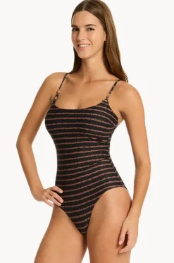 Riptide Scoop Neck One Piece|Sea Level