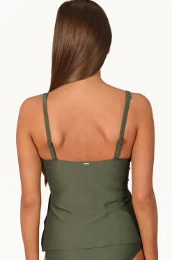 Rococco D/E Cup Wrap Tankini Separate|Baku