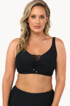 Rococco F/G Cup Lace Up Bra|Baku
