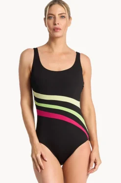 Rozella DD/E Cup Wave Spliced One Piece|Poolproof Clearance