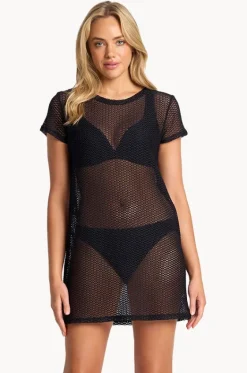 Salt Mesh T-Shirt Dress|Sunseeker Outlet