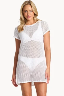 Salt Mesh T-Shirt Dress|Sunseeker Best