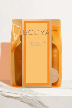 Sandalwood & Amber Luxe Body Duo|Ecoya Hot