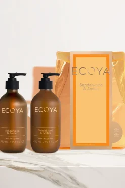 Sandalwood & Amber Luxe Body Duo|Ecoya Hot