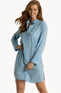 Santorini Button Painter Dress|Sunseeker Sale