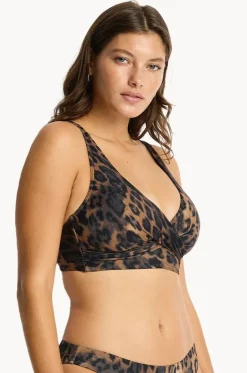 Savanna Cross Front Bra|Sea Level Sale